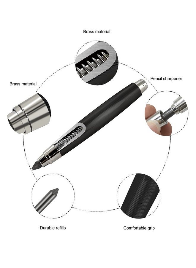 WSD - Sketch Up 5.6Mm Mechanical Pencil Mechanical Clutch With Built Sharpener (Black) - Image 1