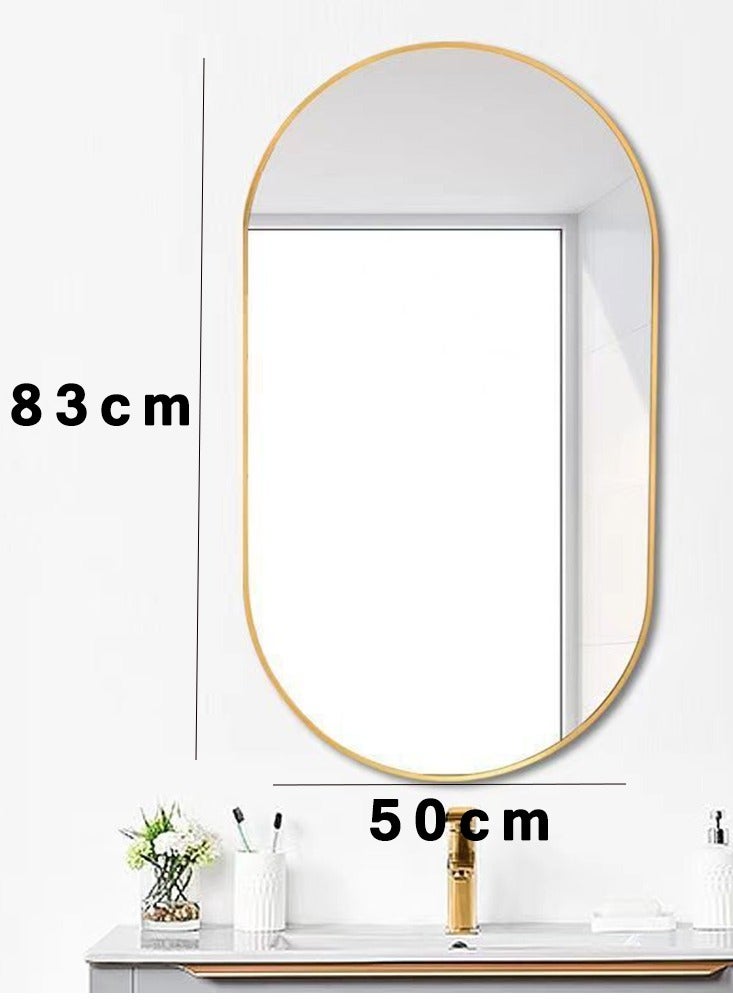CityRiya-Long Wall Mirror Full Length Mirror Self Adhesive Mirror Full Body Mirror Wall-Mounted Bathroom Mirror Modern Large Hanging Dressing Mirror for Bedroom, Living Room - Image 4
