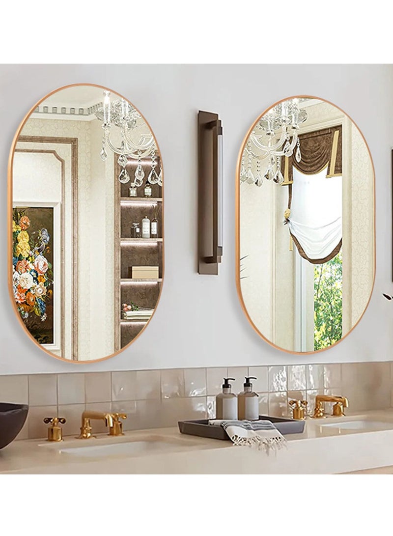 CityRiya-Long Wall Mirror Full Length Mirror Self Adhesive Mirror Full Body Mirror Wall-Mounted Bathroom Mirror Modern Large Hanging Dressing Mirror for Bedroom, Living Room - Image 5