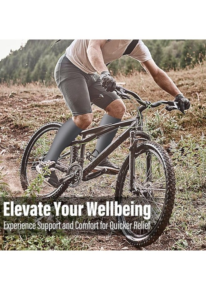 Generic - Compression Socks for Women & Men Circulation (3 Pairs)is Best Support for Athletic Running Cycling (S-M) - Image 1