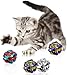 SunGrow Cat Crinkle Balls Multicolor 24 Pieces - Image 3