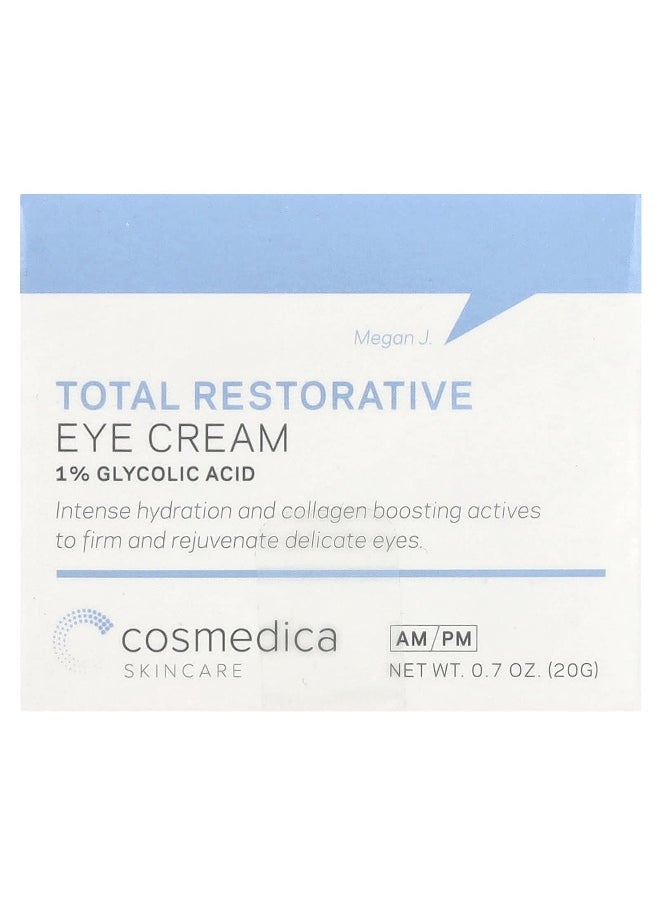 Cosmedica Skincare Cosmedica Skincare, Total Restorative Eye Cream, 0.7 oz (20 g)  - Image 2