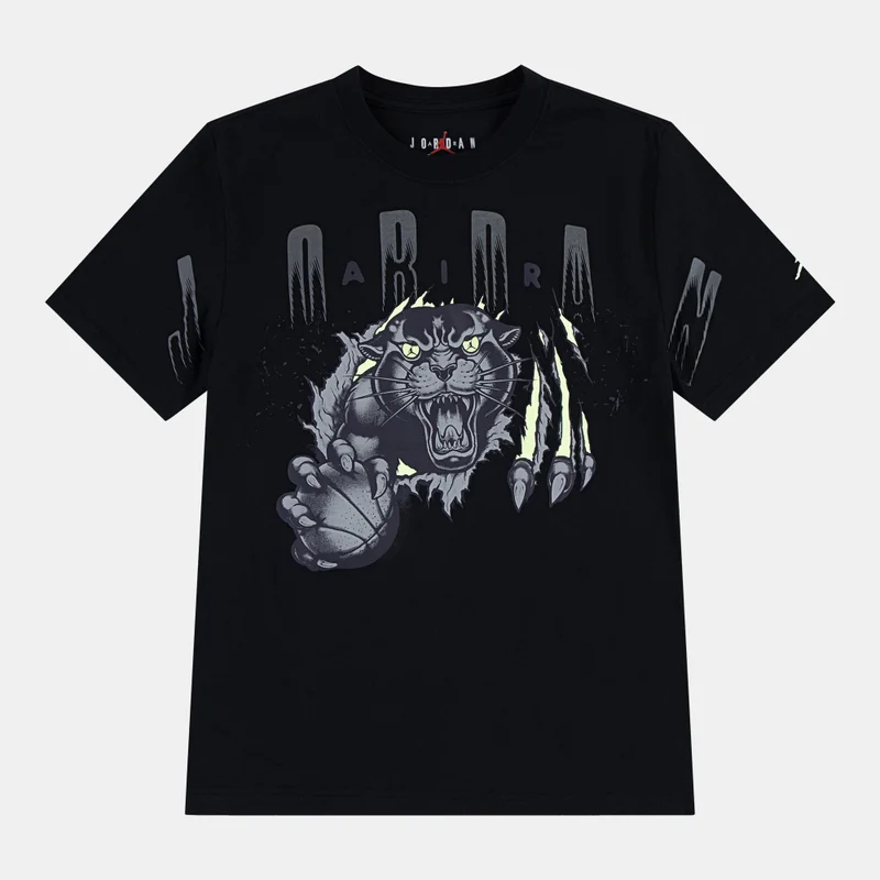 Nike Black Kids' Panther T-Shirt  | Best Price UAE