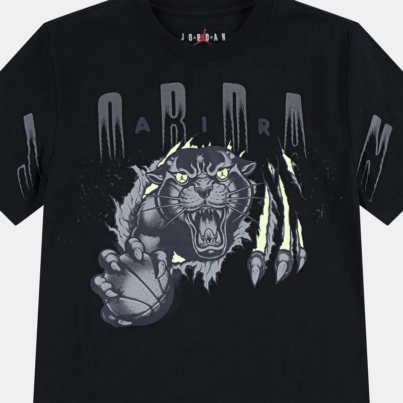 Nike Black Kids' Panther T-Shirt  | Best Price UAE
