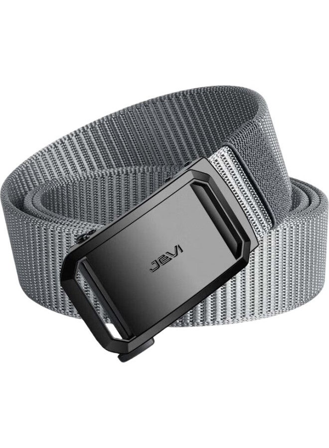 JEVI Jiweinanshi Canvas Automatic Buckle Belt, Nylon Casual Denim Waistband, Tactical Belt For Young People, Valentine'S Day Gift - Image 2