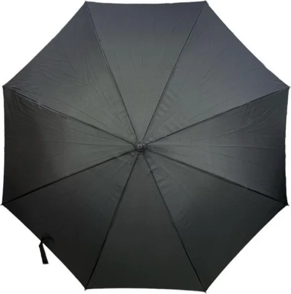 Ünsal Showroom Walking Stick Umbrella Fish Line Black