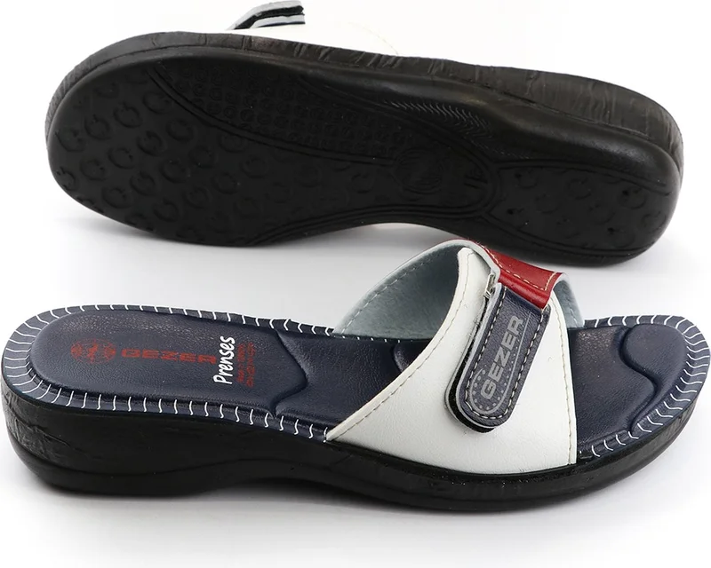 Gezer Summer Adjustable Velcro Women's Slippers