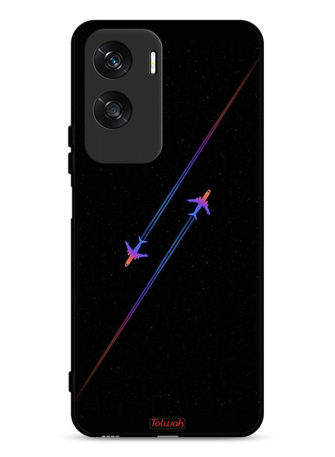 Tolwak Honor X50i 5G Protective Case Cover Airplanes Art - Image 1