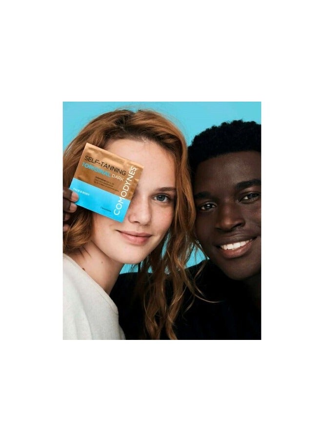Comodynes Self-Tanning the Original Wipes Dark 8units - Image 2