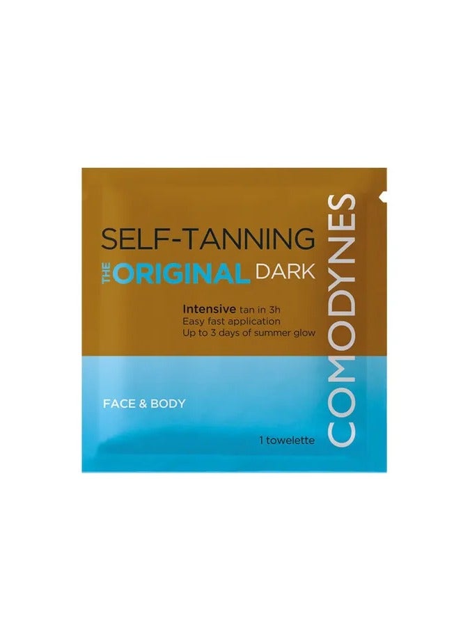 Comodynes Self-Tanning the Original Wipes Dark 8units - Image 3