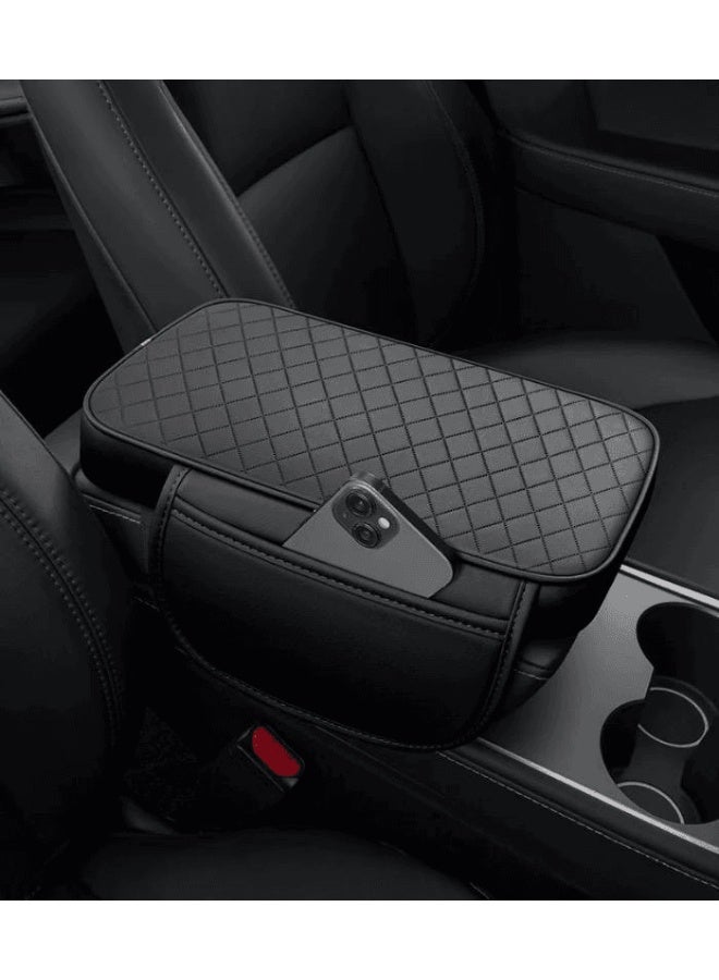 Multifunctional Car Armrest Pad with Storage Case - Comfort and Protection for the Center Armrest - Image 4