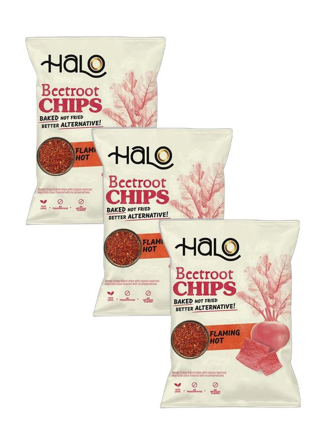 هالو رقائق البنجر الحارة 50 جرام (عبوة من 3 قطع) - Image 1