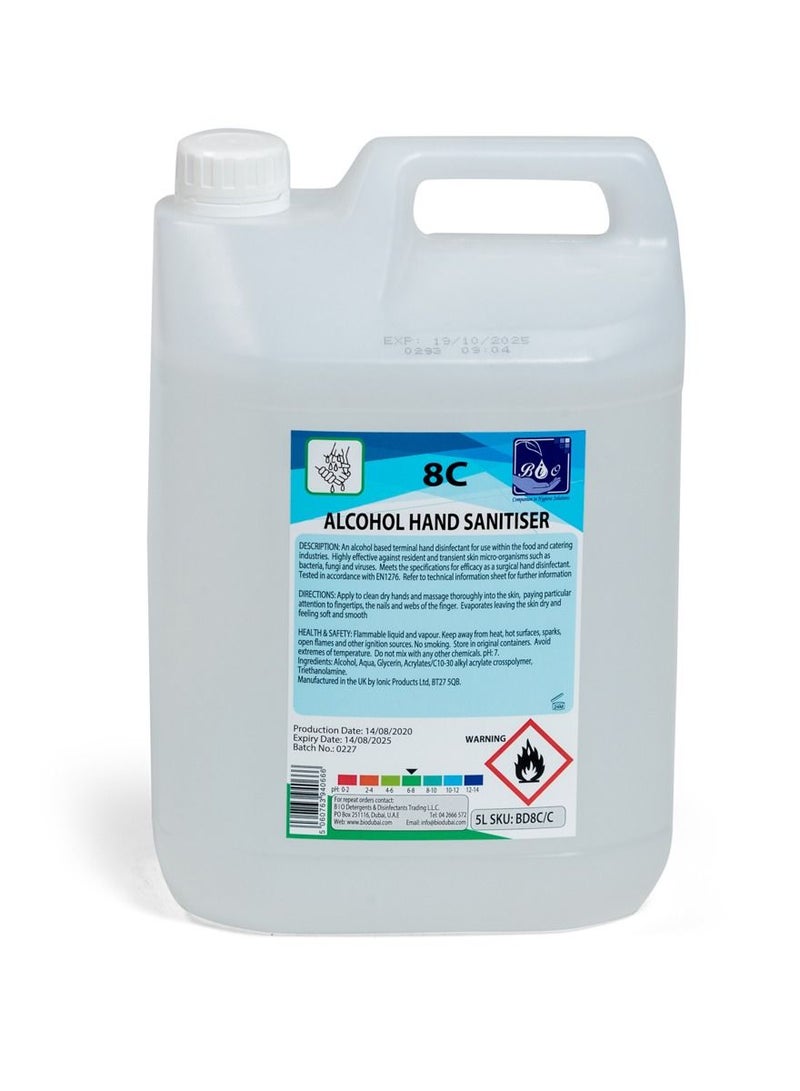 Bio Hand Sanitizer Gel 8C - Image 1