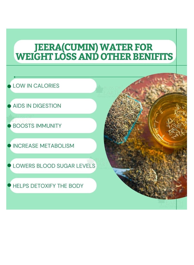 Bliss of Earth 400gm Certified Organic Sabut Jeera - Image 5