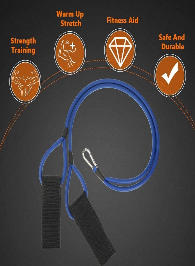 Skylety 4 Pieces Baseball Resistance Bands Youth & Adult Arm Strength Training Baseball Bands for Softball Trainer Pitcher Training, 4 Levels(20, 30, 40, 50 Lbs, Black, Blue, Red, Green) - Image 4