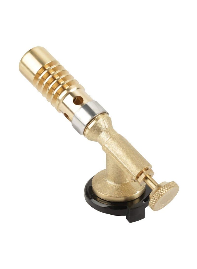 KASTWAVE Portable Electronic Ignition Welding Gun, Adjustable Blow Torch Burner Flame Gun, Professional Kitchen Cooking Gas Butane Culinary Torch for Outdoors Barbecue, Camping - Image 1