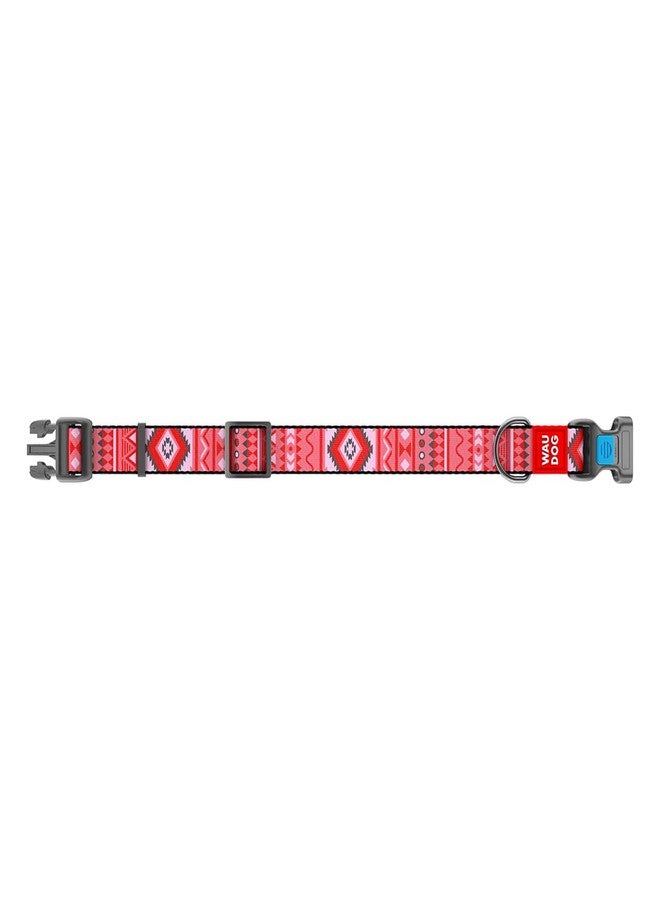 WAUDOG Adjustable Dog Collars - ETNO Printed Collars for Dogs & Puppies - Soft Durable & Strong Dog Collars - Nylon Dog Collars for Pets - Multicolor (23-35 cm) - Image 3