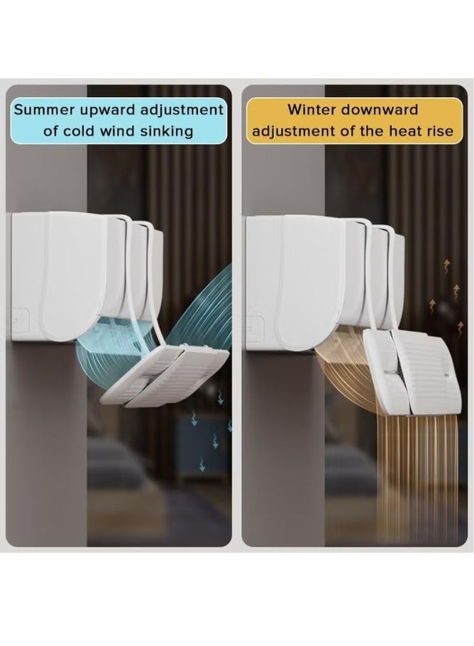 Adjustable Airflow Deflector For Split Air Conditioners, Air Diverters, Wind Direction Deflectors, Retractable Air Conditioner Deflector - Image 3