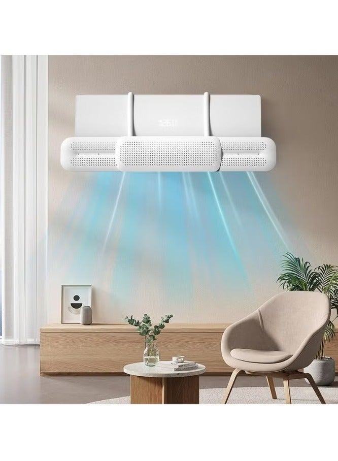 Adjustable Airflow Deflector For Split Air Conditioners, Air Diverters, Wind Direction Deflectors, Retractable Air Conditioner Deflector - Image 1