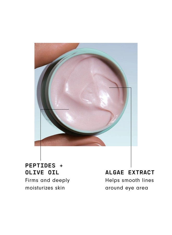 Versed Zero-G Smoothing Eye Cream - Smoothing Algae Extract, Firming Peptides and Deeply Moisturizing Olive Oil - Vegan Eye Cream For Wrinkles And Fine Lines (0.5 fl oz) - Image 2