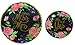 Oojami Miss to Mrs Black Paper Plates 9 Inch 7 Inch Disposable Party Plates for Bridal Shower Bachelorette Birthday Baby Shower Dessert Dinner Durable LeakResistant Easy Cleanup - Image 1