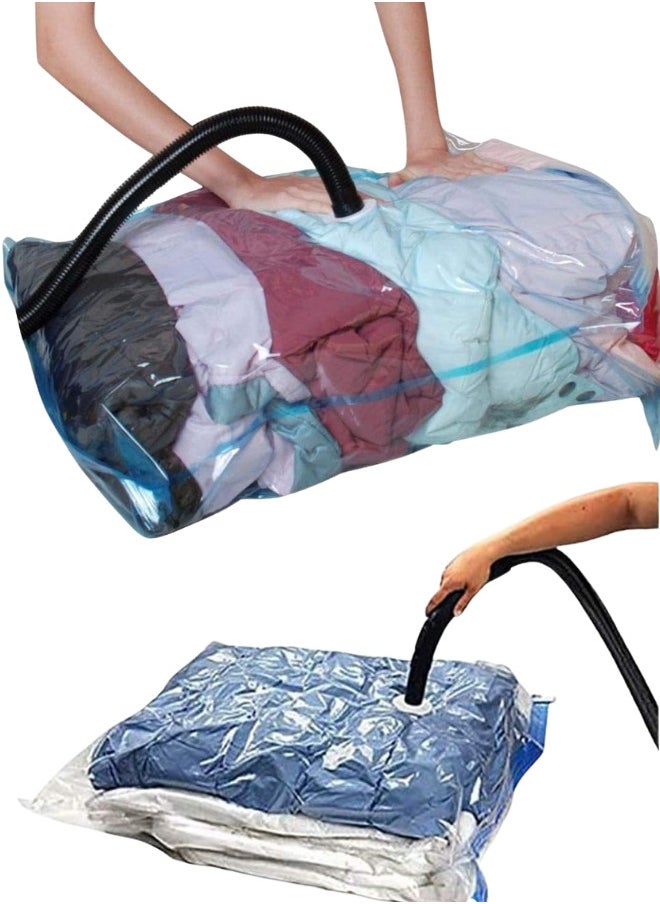 Sanasia Practical Vacuum Storage Bag, Large Compressed Storage Bags Organizer for Home Space Saving 100*70  - Image 2