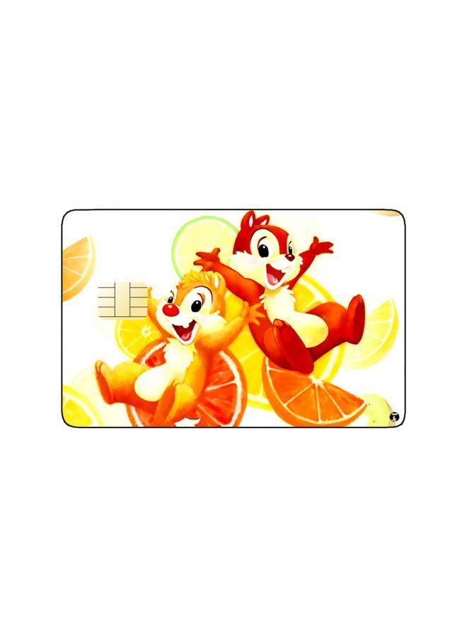 RKN PRINTED BANK CARD STICKER Animation Chip  Dale - Image 1
