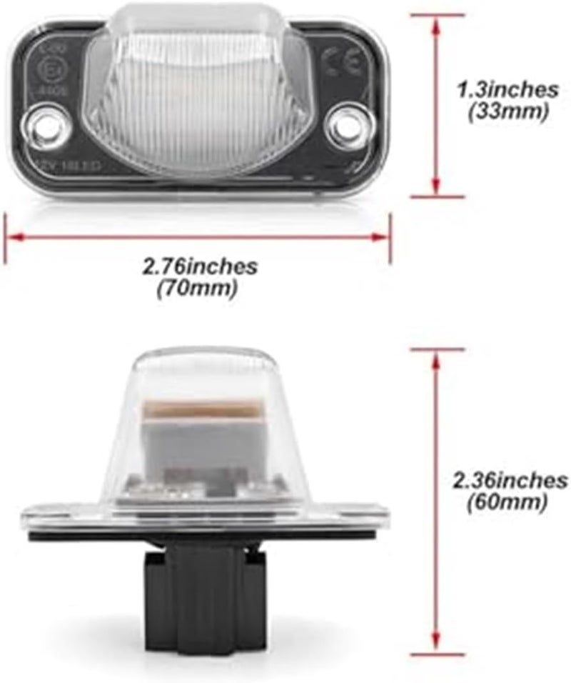 Wivplex LED Number Plate Lamp for VW Vehicles - Image 5