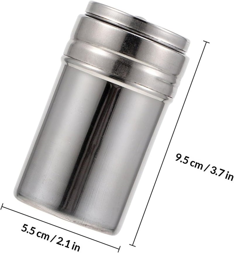 3pcs Stainless Steel Multi-purpose Seasoning Jars Kitchen Spice Containers with Pepper Shaker Function for Home Cooking and Dining - Image 2