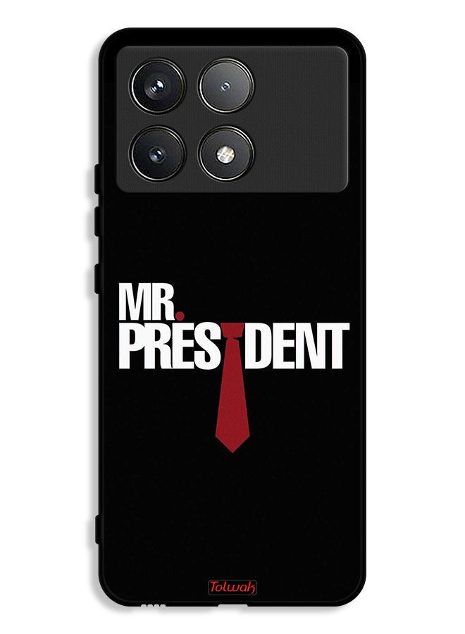 Tolwak Xiaomi Poco X6 Pro 5G Protective Case Cover Mr President - Image 1