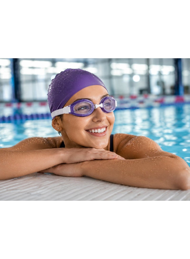 INTEX Professional Swimming Goggles for Kids and Adults – HD Optical Lens, Waterproof, Anti-Fog, Big Frame Swim Glasses for Pool, Training & Sports Use - Image 3