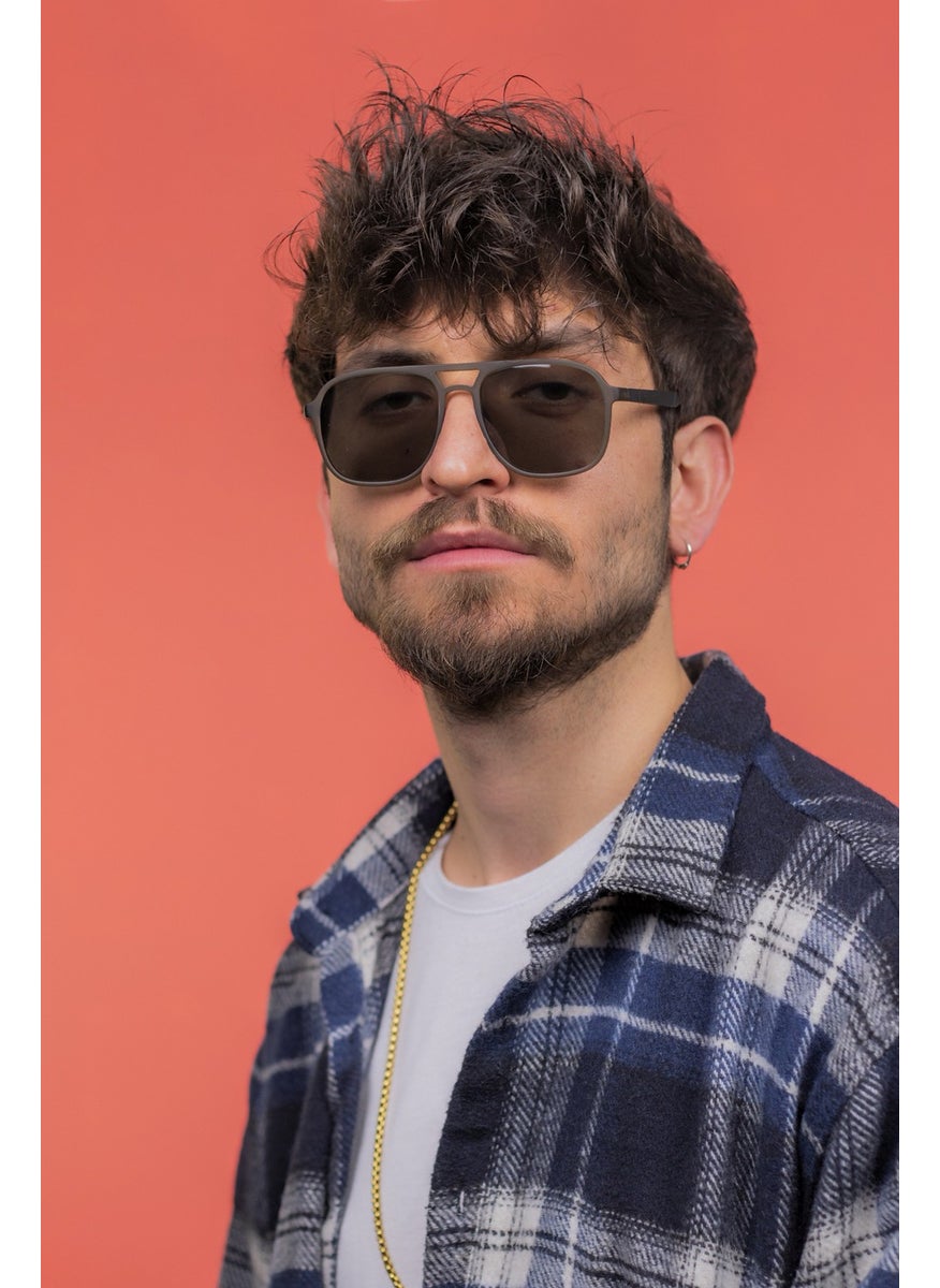 Focus On Asgard Matte Smoked Unisex Sunglasses  - Image 1