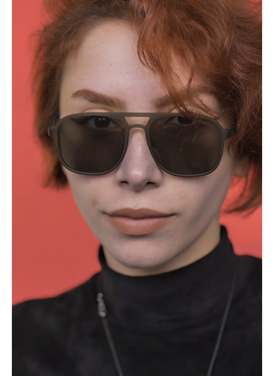 Focus On Asgard Matte Smoked Unisex Sunglasses  - Image 3