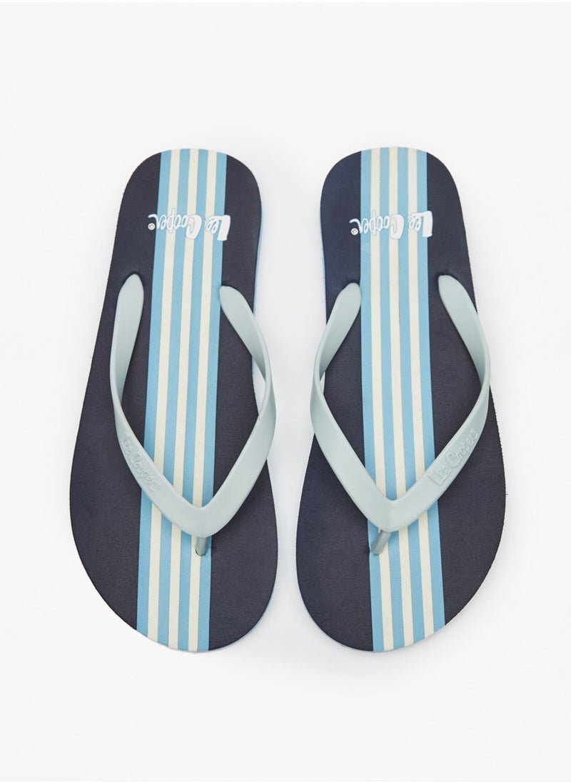 Lee Cooper - Men's Striped Flip Flops - Image 1