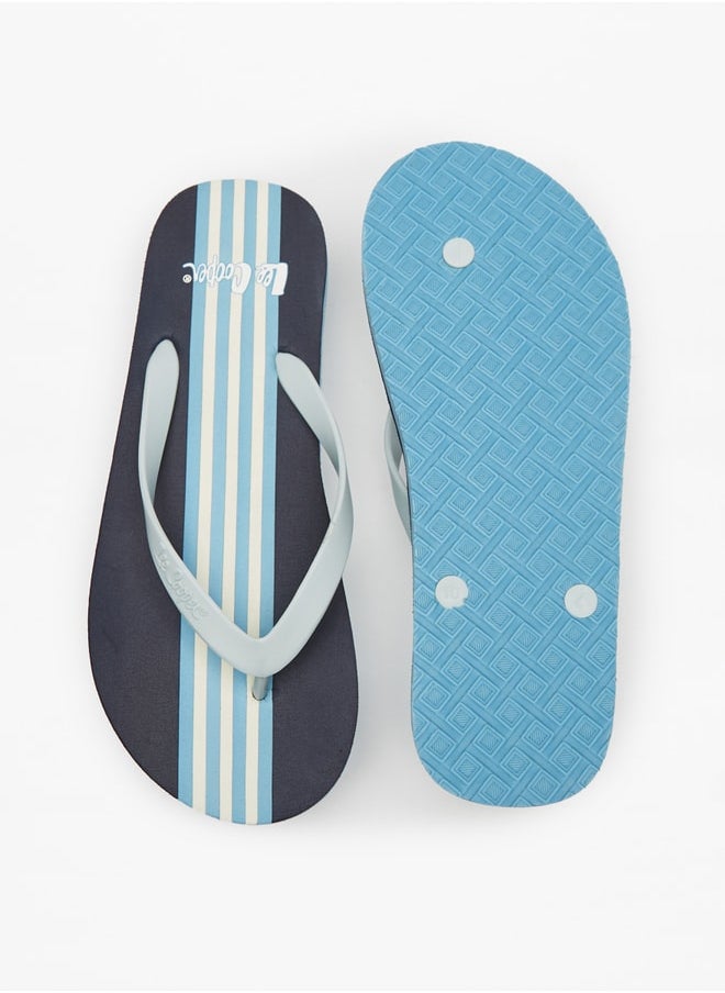 Lee Cooper - Men's Striped Flip Flops - Image 1