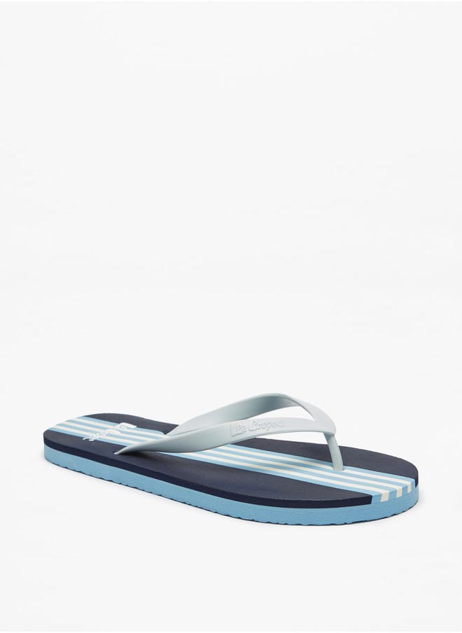 Lee Cooper - Men's Striped Flip Flops - Image 1