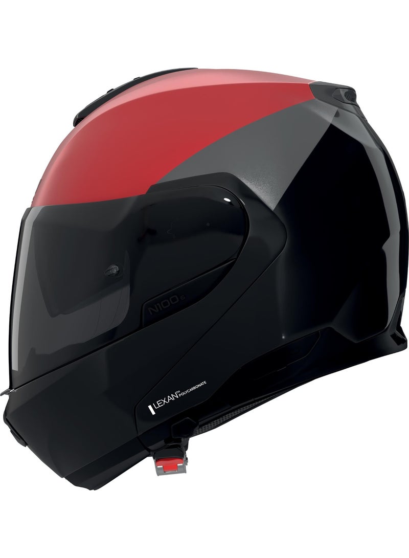 Nolan N100-6 VERNICIATURA SPECIALE RED/BLACK/ANTHRACITE MATT Helmet - Image 2