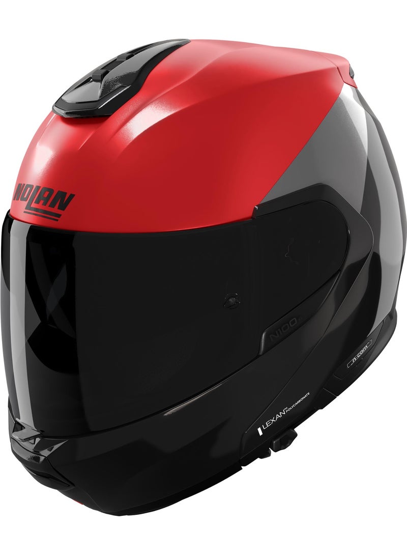 Nolan N100-6 VERNICIATURA SPECIALE RED/BLACK/ANTHRACITE MATT Helmet - Image 3