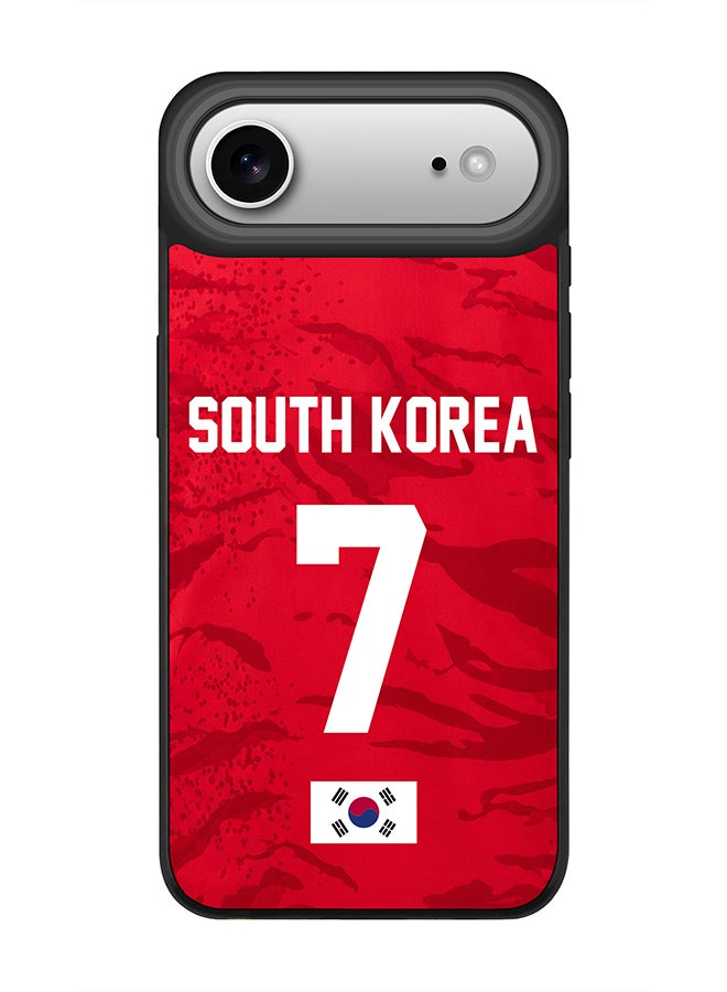Stylizedd For Apple iPhone Air Case,Slim fit Camera Protection, Shockproof Thin Phone cover  - Football Team South Korea World Cup 2026 - Image 1