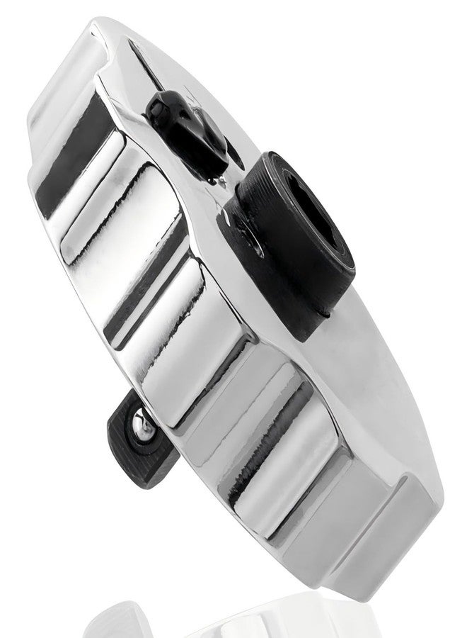 ياكاموز عجلة إبهام صغيرة من ياكاموز، مفك براغي قصير 2 في 1 بمقبس إصبع 1/4، مفك براغي سداسي 1/4، مفتاح براغي للمساحات الضيقة - Image 1