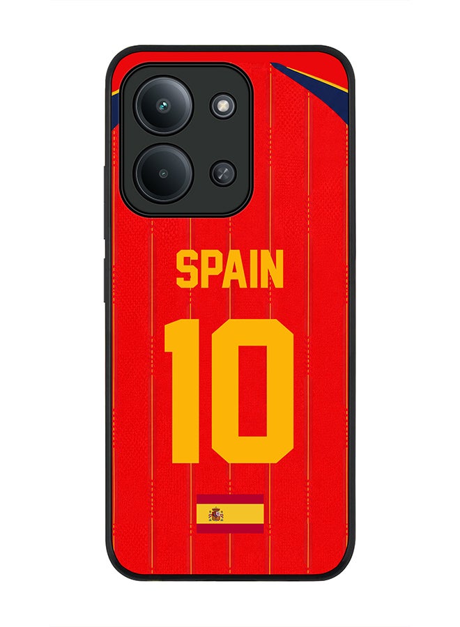 Stylizedd For Xiaomi Redmi 15C 4G Case,Slim fit Camera Protection, Shockproof Thin Phone cover  - Football Team Spain World Cup 2026