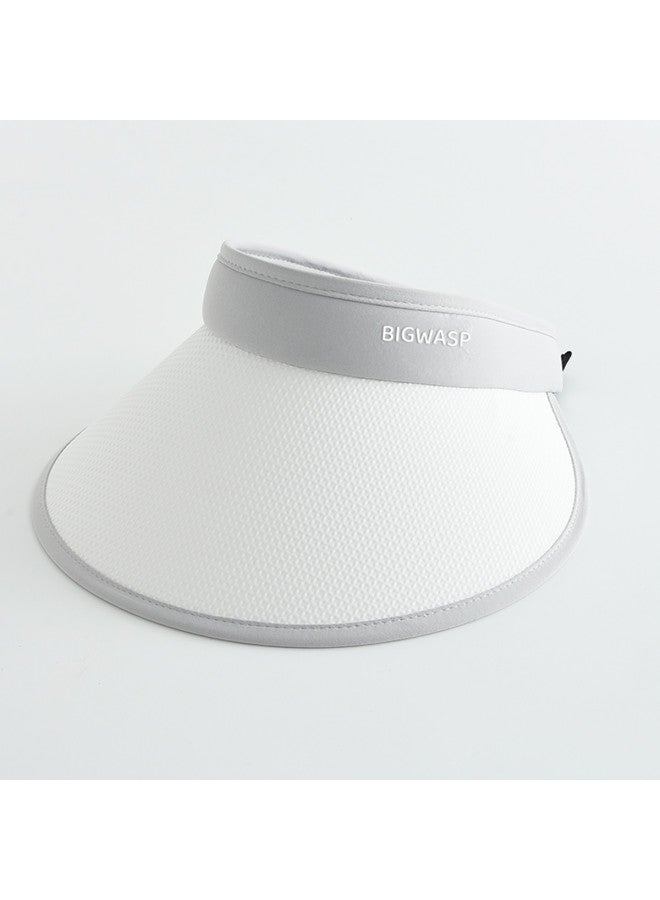 Bumblebee Parent & Child Sun Hat - Wide Brim Breathable Visor Cap With Adjustable Headband For Uv Protection - Image 2