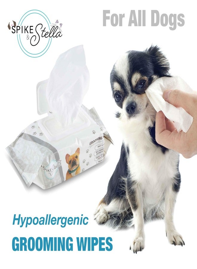 كادلي عبوة من 110 مناديل لتنظيف الحيوانات الأليفة - أحجام كبيرة وكبيرة جدًا - برائحة اللافندر والصبار وبدون رائحة - مضادة للحساسية ومتينة للغاية - مثالية للكلاب والقطط، 6 × 8 بوصات - Image 3