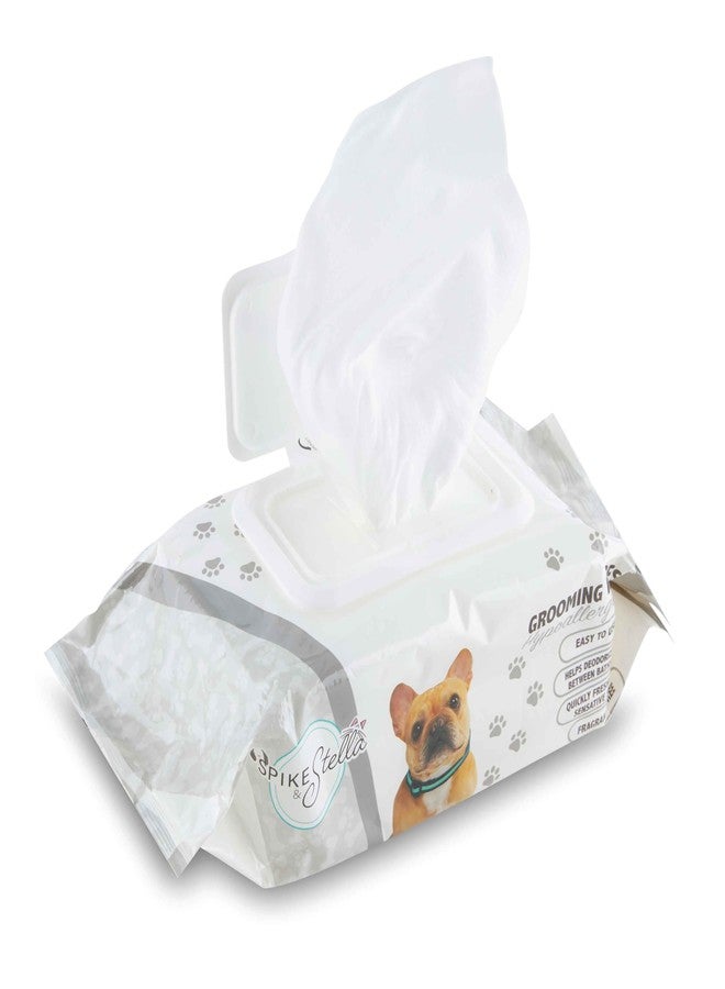 كادلي عبوة من 110 مناديل لتنظيف الحيوانات الأليفة - أحجام كبيرة وكبيرة جدًا - برائحة اللافندر والصبار وبدون رائحة - مضادة للحساسية ومتينة للغاية - مثالية للكلاب والقطط، 6 × 8 بوصات - Image 1