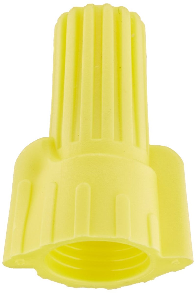 NSI Easy-Twist Winged Wire Connector with Header, Standard Type, 18-10 AWG Wire Range, 300V, Yellow (Bag of 500) - Image 5