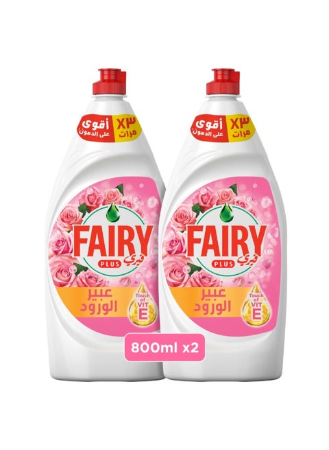 Rose Bloom Dishwashing Liquid 2 x 800ml