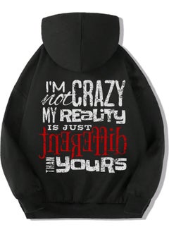 BRZ Collection Unisex Kids I'M Not Crazy Hoodie  - Image 1