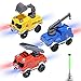 Save Unicorn Tracks Cars Replacement only Toy Cars for Magic Tracks Glow in the Dark Racing Car Track Accessories with 5 Flashing LED Lights Compatible with Most Car Tracks for Kids Boys and Girls3pack - Image 3