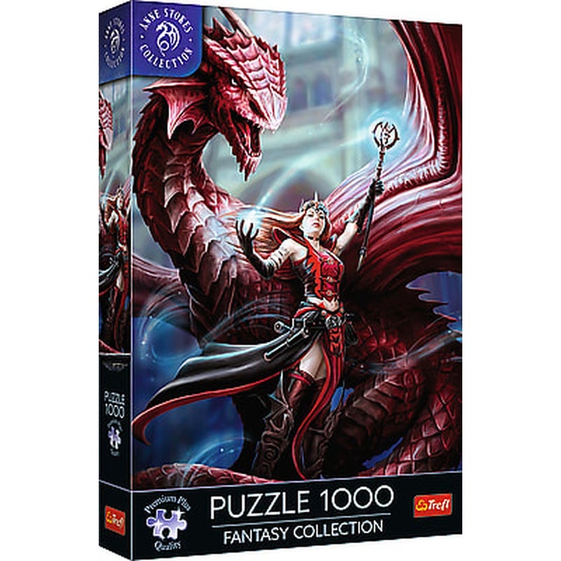 Trefl - Fantasy Collection Scarlet Mage Jigsaw Puzzle - 10902 - Image 2