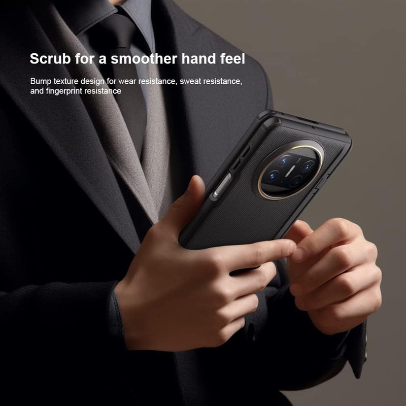 Nillkin Super Frosted Shield Fold With Stand Series Cover Case Designed For Huawei Mate X3 Green - Image 5